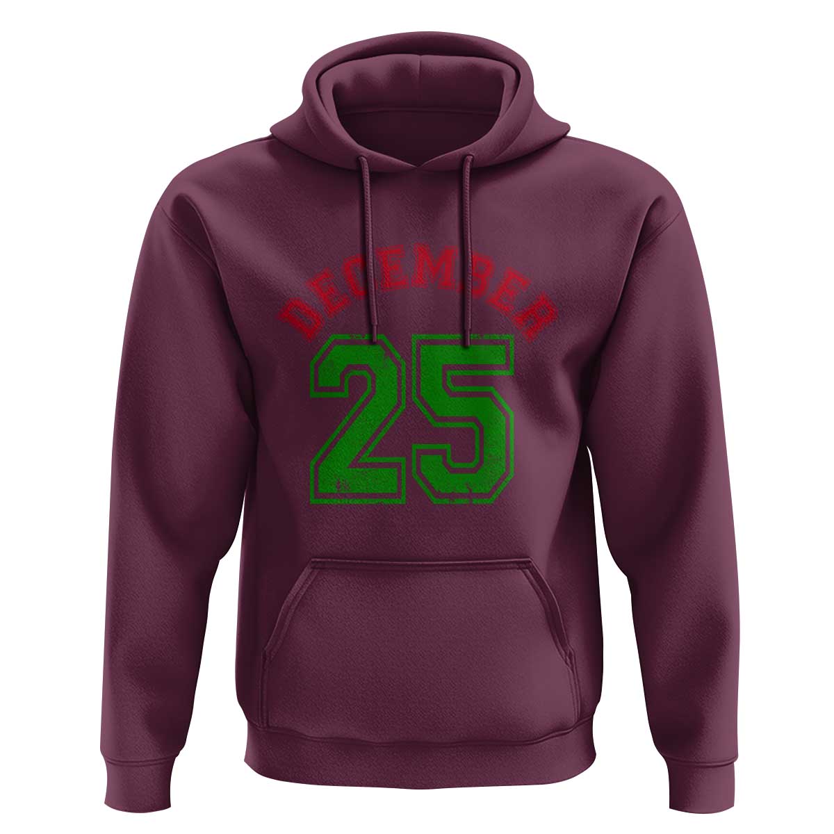 December 25 Christmas Sport Jersey Number Xmas Hoodie - Wonder Print Shop