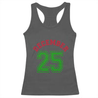 December 25 Christmas Sport Jersey Number Xmas Racerback Tank Top - Wonder Print Shop