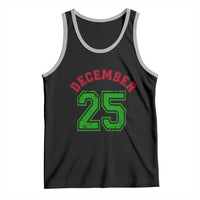December 25 Christmas Sport Jersey Number Xmas Tank Top - Wonder Print Shop