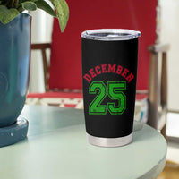 December 25 Christmas Sport Jersey Number Xmas Tumbler Cup - Wonder Print Shop