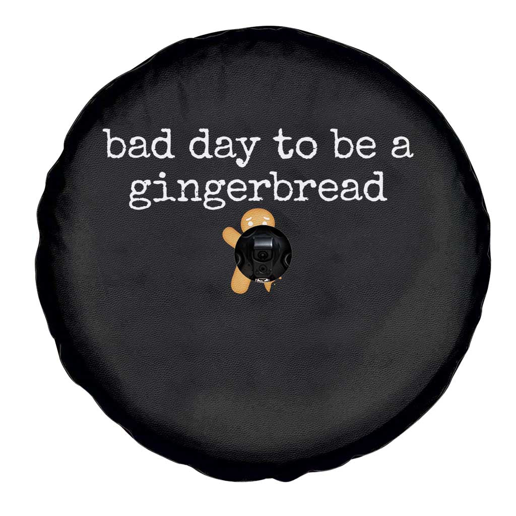 Funny Bad Day To Be A Gingerbread Christmas Spare Tire Cover Xmas Cookie Lover - Wonder Print Shop