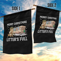 Funny Merry Christmas Litter's Full Cat Parody Garden Flag Xmas Movie - Wonder Print Shop