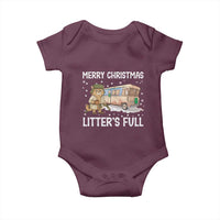 Funny Merry Christmas Litter's Full Cat Parody Baby Onesie Xmas Movie - Wonder Print Shop