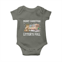 Funny Merry Christmas Litter's Full Cat Parody Baby Onesie Xmas Movie - Wonder Print Shop