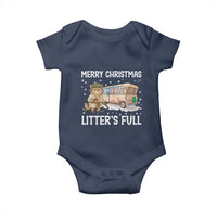 Funny Merry Christmas Litter's Full Cat Parody Baby Onesie Xmas Movie - Wonder Print Shop