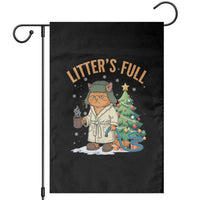 Funny Christmas Vacation Movie Litter's Full Cat Garden Flag Xmas Tree - Wonder Print Shop