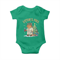 Funny Christmas Vacation Movie Litter's Full Cat Baby Onesie Xmas Tree - Wonder Print Shop