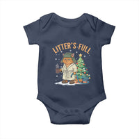 Funny Christmas Vacation Movie Litter's Full Cat Baby Onesie Xmas Tree - Wonder Print Shop
