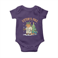 Funny Christmas Vacation Movie Litter's Full Cat Baby Onesie Xmas Tree - Wonder Print Shop