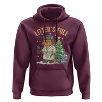 Funny Christmas Vacation Movie Litter's Full Cat Hoodie Xmas Tree - Wonder Print Shop