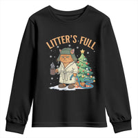 Funny Christmas Vacation Movie Litter's Full Cat Youth Sweatshirt Xmas Tree - Wonder Print Shop