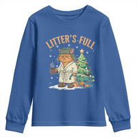 Funny Christmas Vacation Movie Litter's Full Cat Youth Sweatshirt Xmas Tree - Wonder Print Shop