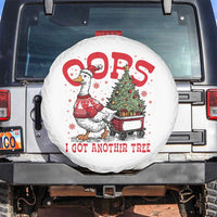 Funny Oops I Got Another Tree Funny Christmas Goose Spare Tire Cover - Wonder Print Shop