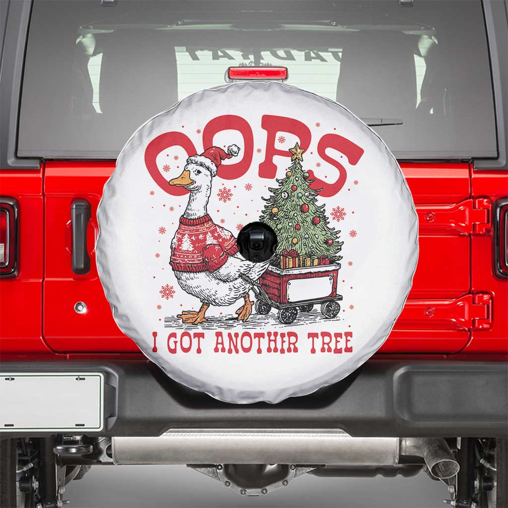 Funny Oops I Got Another Tree Funny Christmas Goose Spare Tire Cover - Wonder Print Shop