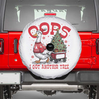 Funny Oops I Got Another Tree Funny Christmas Goose Spare Tire Cover - Wonder Print Shop