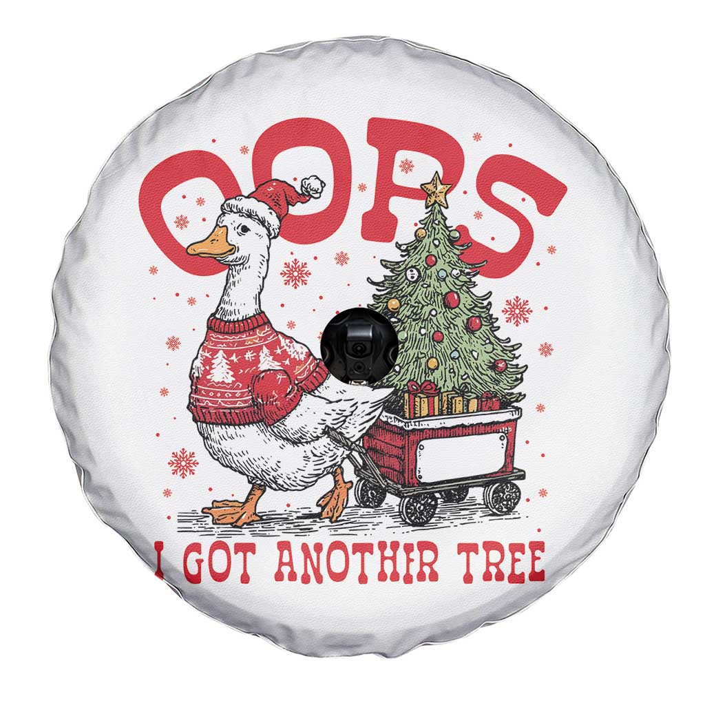Funny Oops I Got Another Tree Funny Christmas Goose Spare Tire Cover - Wonder Print Shop