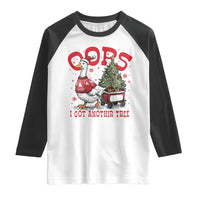 Funny Oops I Got Another Tree Funny Christmas Goose Raglan Shirt - Wonder Print Shop