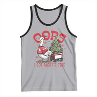 Funny Oops I Got Another Tree Funny Christmas Goose Tank Top - Wonder Print Shop