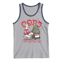 Funny Oops I Got Another Tree Funny Christmas Goose Tank Top - Wonder Print Shop