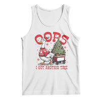 Funny Oops I Got Another Tree Funny Christmas Goose Tank Top - Wonder Print Shop