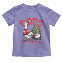Funny Oops I Got Another Tree Funny Christmas Goose Toddler T Shirt - Wonder Print Shop