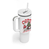 Funny Oops I Got Another Tree Funny Christmas Goose Tumbler With Handle - Wonder Print Shop