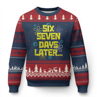 Funny 67 Days Later Ugly Christmas Sweater 67 Days Of School Meme Teacher - Wonder Print Shop