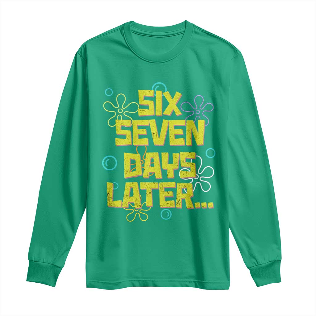 Funny 67 Days Later Long Sleeve Shirt 67 Days Of School Meme Teacher - Wonder Print Shop