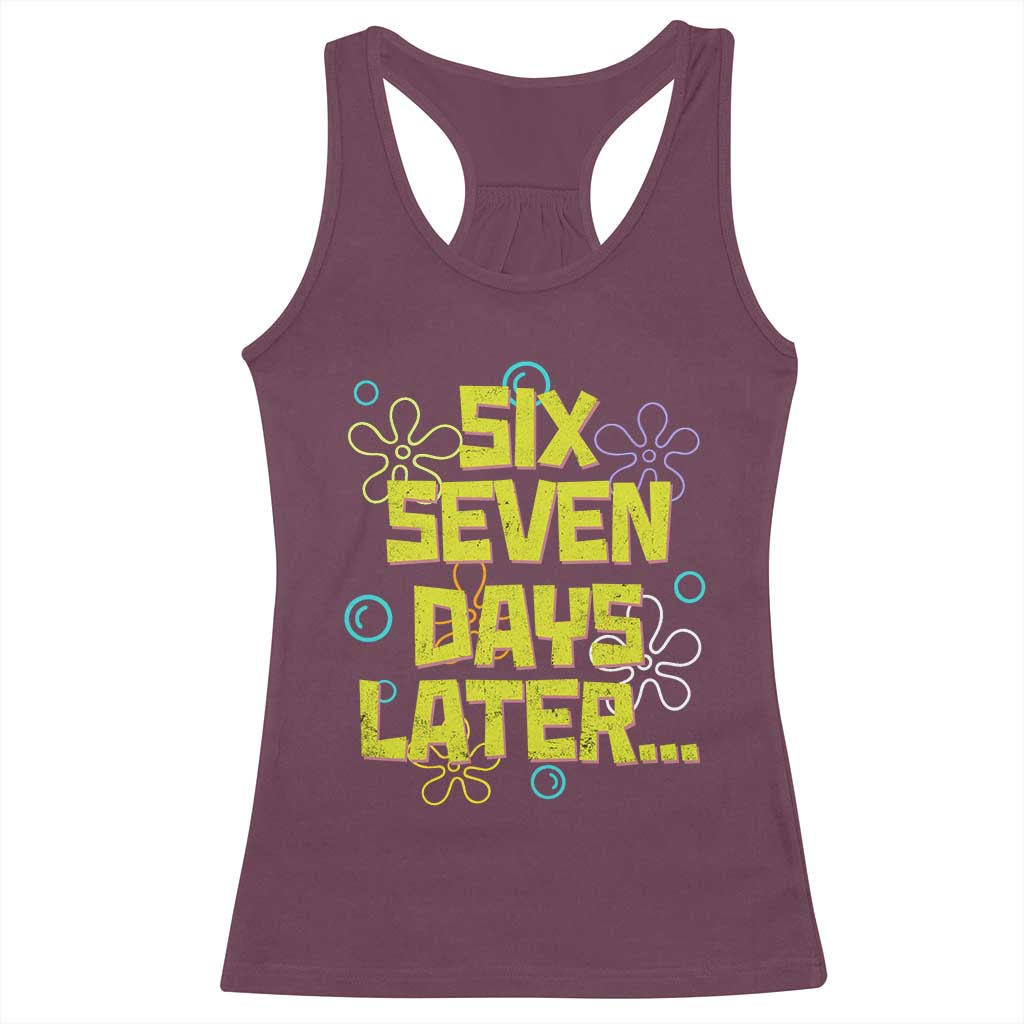 Funny 67 Days Later Racerback Tank Top 67 Days Of School Meme Teacher - Wonder Print Shop