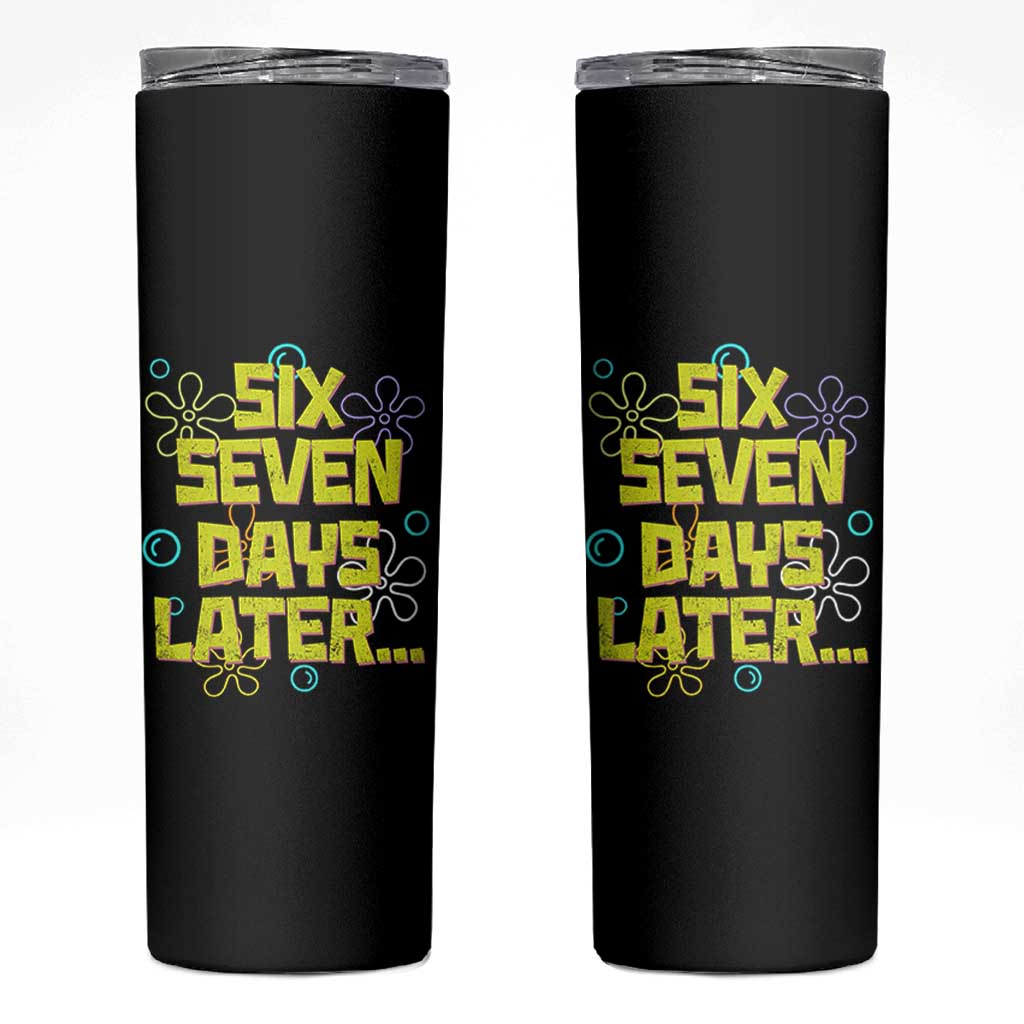 Funny 67 Days Later Skinny Tumbler 67 Days Of School Meme Teacher - Wonder Print Shop