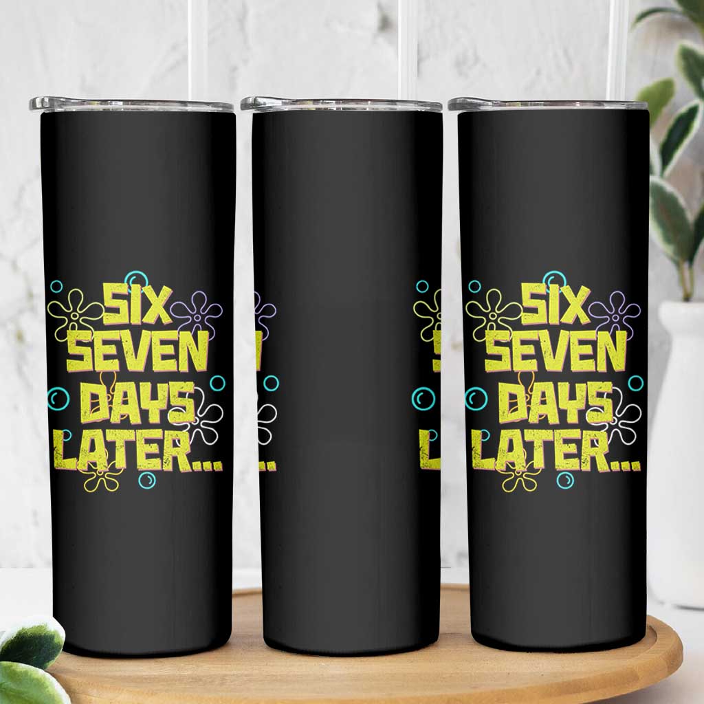 Funny 67 Days Later Skinny Tumbler 67 Days Of School Meme Teacher - Wonder Print Shop