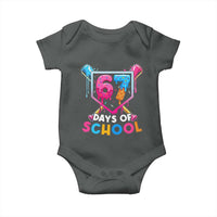 Funny 67 Days Of School Baseball Drip Baby Onesie Six Seven Meme Gen Alpha - Wonder Print Shop
