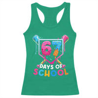 Funny 67 Days Of School Baseball Drip Racerback Tank Top Six Seven Meme Gen Alpha - Wonder Print Shop