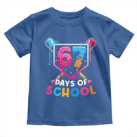 Funny 67 Days Of School Baseball Drip Toddler T Shirt Six Seven Meme Gen Alpha - Wonder Print Shop