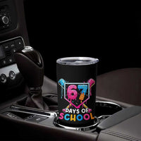 Funny 67 Days Of School Baseball Drip Tumbler Cup Six Seven Meme Gen Alpha - Wonder Print Shop