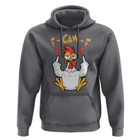 Funny F Caw F 67 Meme Hoodie Cartoon Chicken Six Seven Poultry Humor - Wonder Print Shop