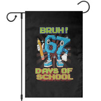 Funny Bruh 67 Days Of School Garden Flag Six Seven Meme Pixel Game Gen Alpha - Wonder Print Shop