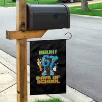 Funny Bruh 67 Days Of School Garden Flag Six Seven Meme Pixel Game Gen Alpha - Wonder Print Shop