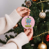 Funny Bruh 67 Days Of School Ceramic Ornament Six Seven Meme Pixel Game Gen Alpha - Wonder Print Shop
