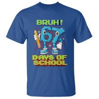 Funny Bruh 67 Days Of School T Shirt Six Seven Meme Pixel Game Gen Alpha - Wonder Print Shop