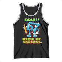 Funny Bruh 67 Days Of School Tank Top Six Seven Meme Pixel Game Gen Alpha - Wonder Print Shop
