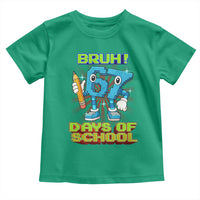 Funny Bruh 67 Days Of School Toddler T Shirt Six Seven Meme Pixel Game Gen Alpha - Wonder Print Shop