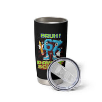 Funny Bruh 67 Days Of School Tumbler Cup Six Seven Meme Pixel Game Gen Alpha - Wonder Print Shop