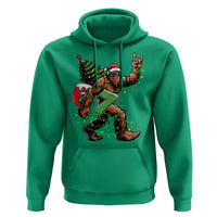 Funny Santa Bigfoot 67 Christmas Tree Xmas Lights Hoodie - Wonder Print Shop