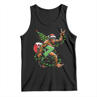 Funny Santa Bigfoot 67 Christmas Tree Xmas Lights Tank Top - Wonder Print Shop