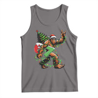 Funny Santa Bigfoot 67 Christmas Tree Xmas Lights Tank Top - Wonder Print Shop