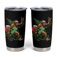 Funny Santa Bigfoot 67 Christmas Tree Xmas Lights Tumbler Cup - Wonder Print Shop