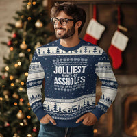 Funny Christmas Vacation Jolliest Bunch Of Assholes Ugly Christmas Sweater Xmas Movie - Wonder Print Shop