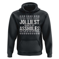 Funny Christmas Vacation Jolliest Bunch Of Assholes Hoodie Xmas Movie - Wonder Print Shop