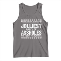 Funny Christmas Vacation Jolliest Bunch Of Assholes Tank Top Xmas Movie - Wonder Print Shop